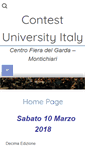Mobile Screenshot of contestuniversityitaly.com